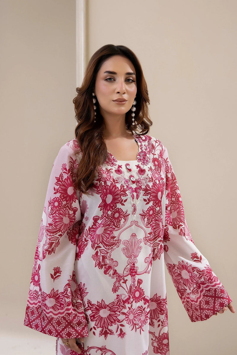 Adans Libas | Embrodiered Co Ord Sets | 4207 by Adans Libas - Designer Dress  - Type : Ladies Clothes - Available at Libayah - 100% Original 