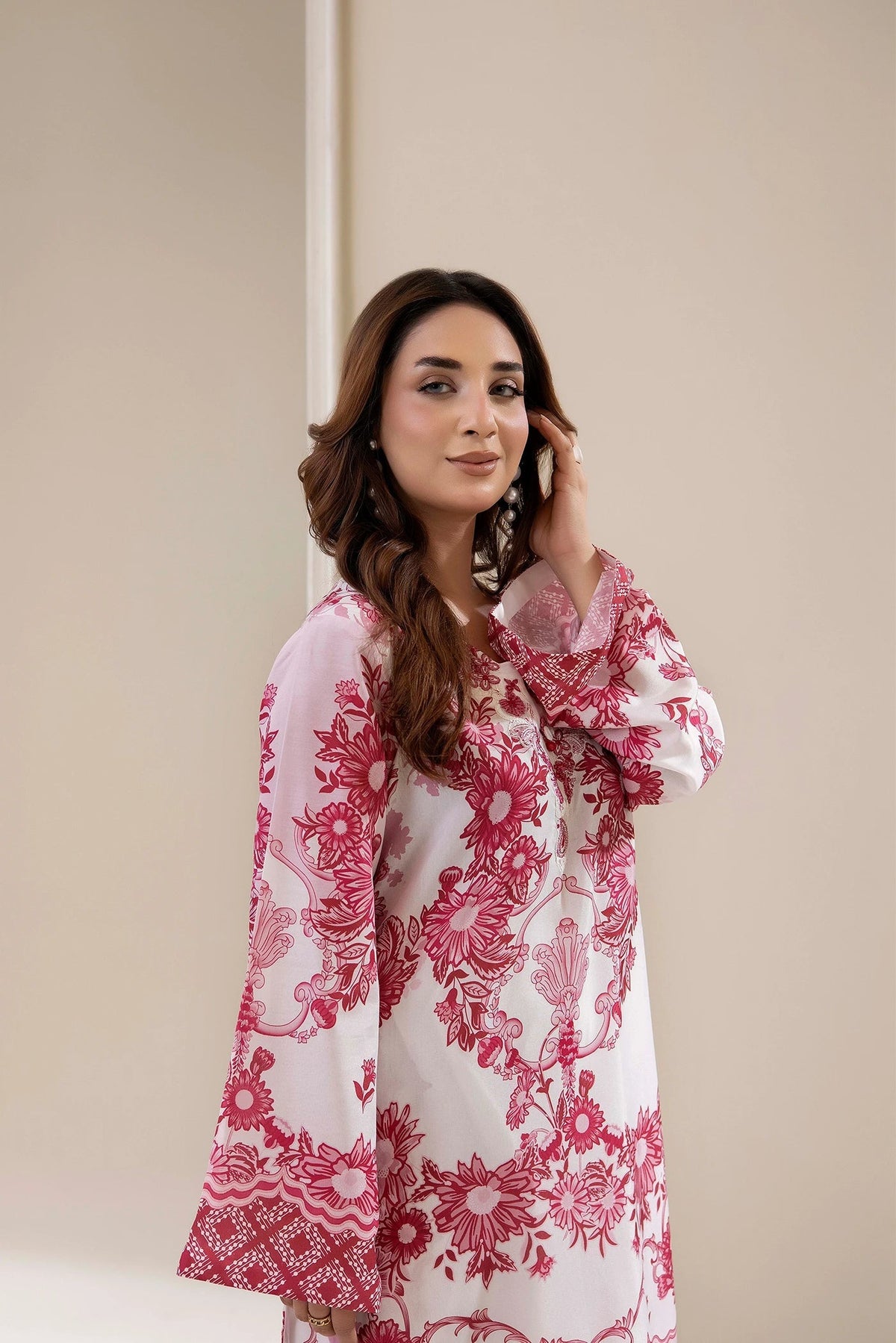 Adans Libas | Embrodiered Co Ord Sets | 4207 by Adans Libas - Designer Dress  - Type : Ladies Clothes - Available at Libayah - 100% Original 