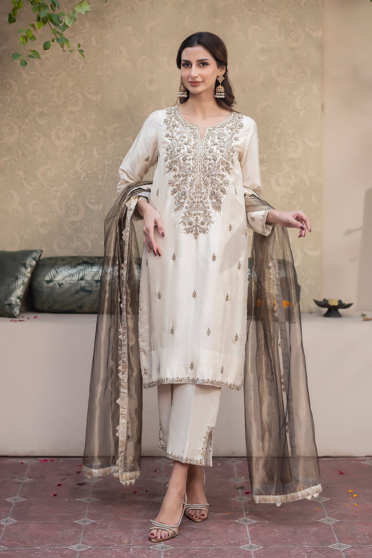 Purple Haze | Eid Edit 25 | Mansi by Purple Haze - Designer Dress - Type: Ladies Clothes - Available at Libayah - 100% Original