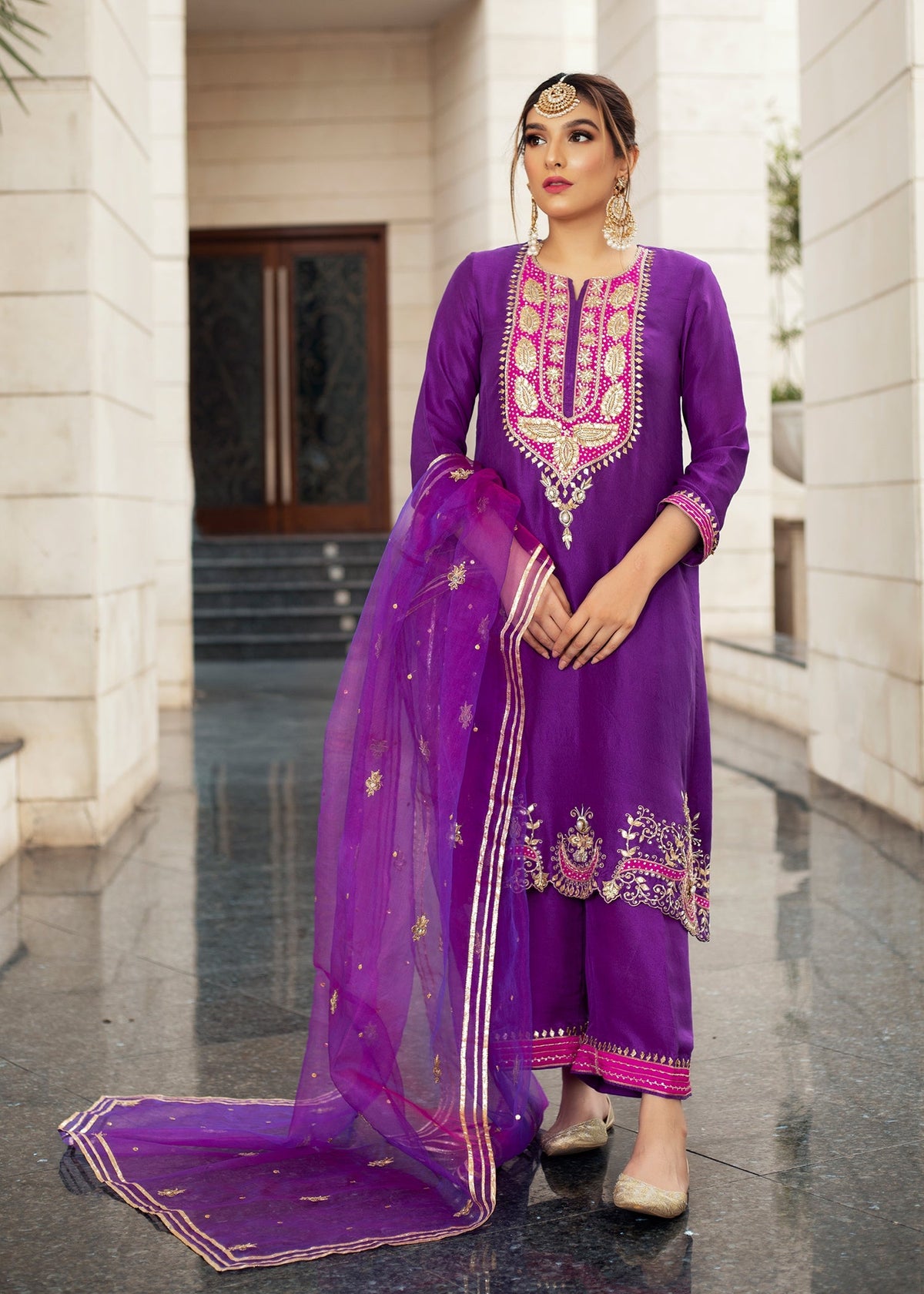 Purple Haze | Velvet Formals |   Jamni by Purple Haze - Designer Dress - Type: Ladies Clothes - Available at Libayah - 100% Original