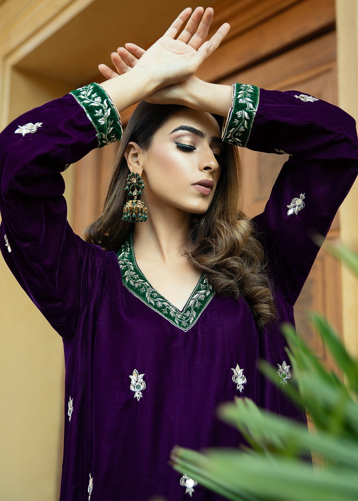 Purple Haze | Velvet Formals |  Royal Purple Velvet by Purple Haze - Designer Dress - Type: Ladies Clothes - Available at Libayah - 100% Original