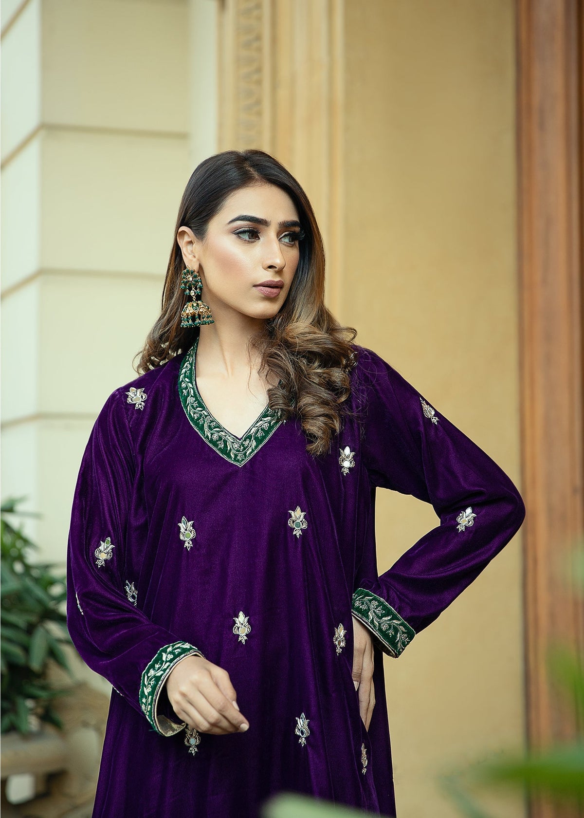 Purple Haze | Velvet Formals |  Royal Purple Velvet by Purple Haze - Designer Dress - Type: Ladies Clothes - Available at Libayah - 100% Original