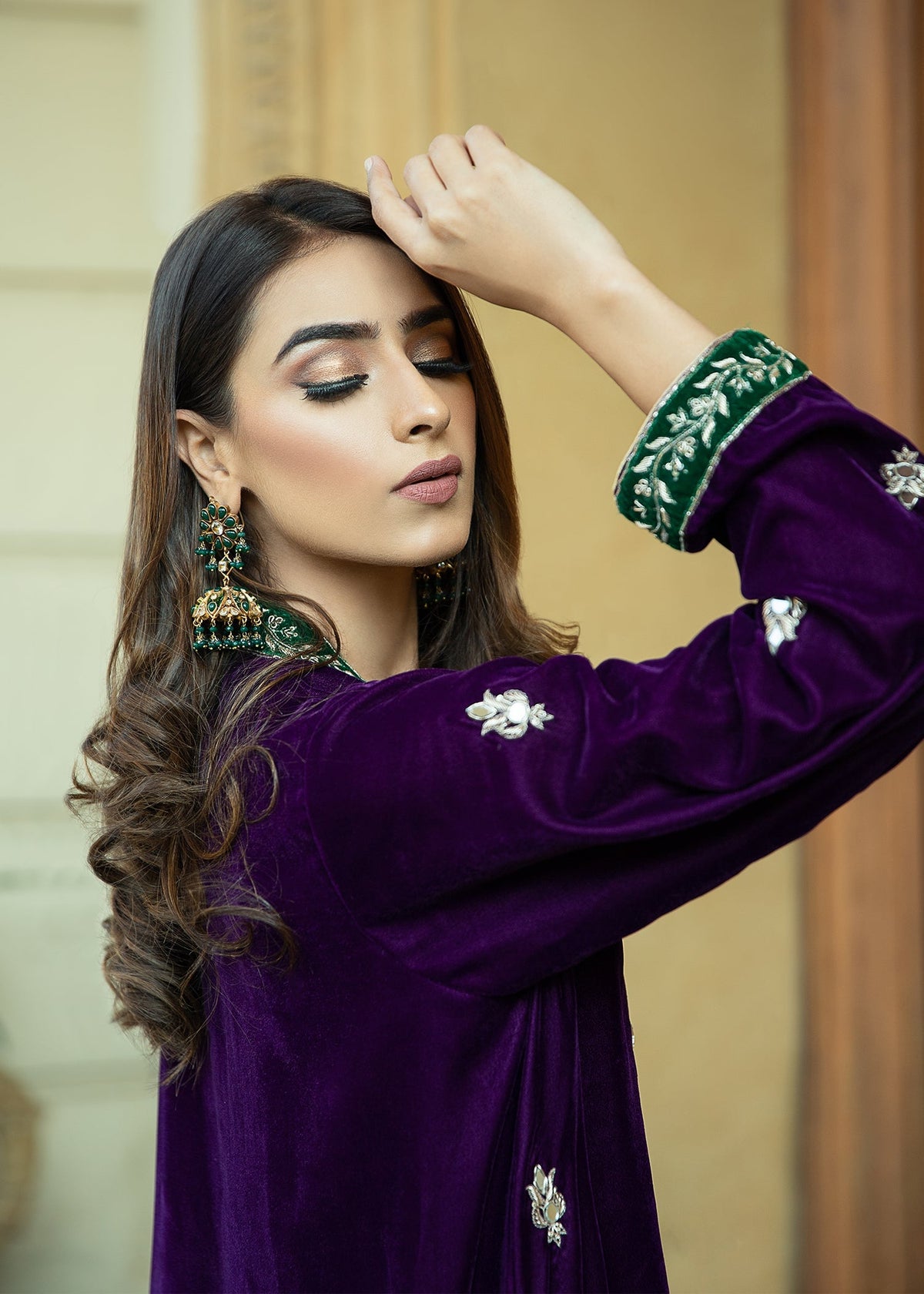 Purple Haze | Velvet Formals |  Royal Purple Velvet by Purple Haze - Designer Dress - Type: Ladies Clothes - Available at Libayah - 100% Original