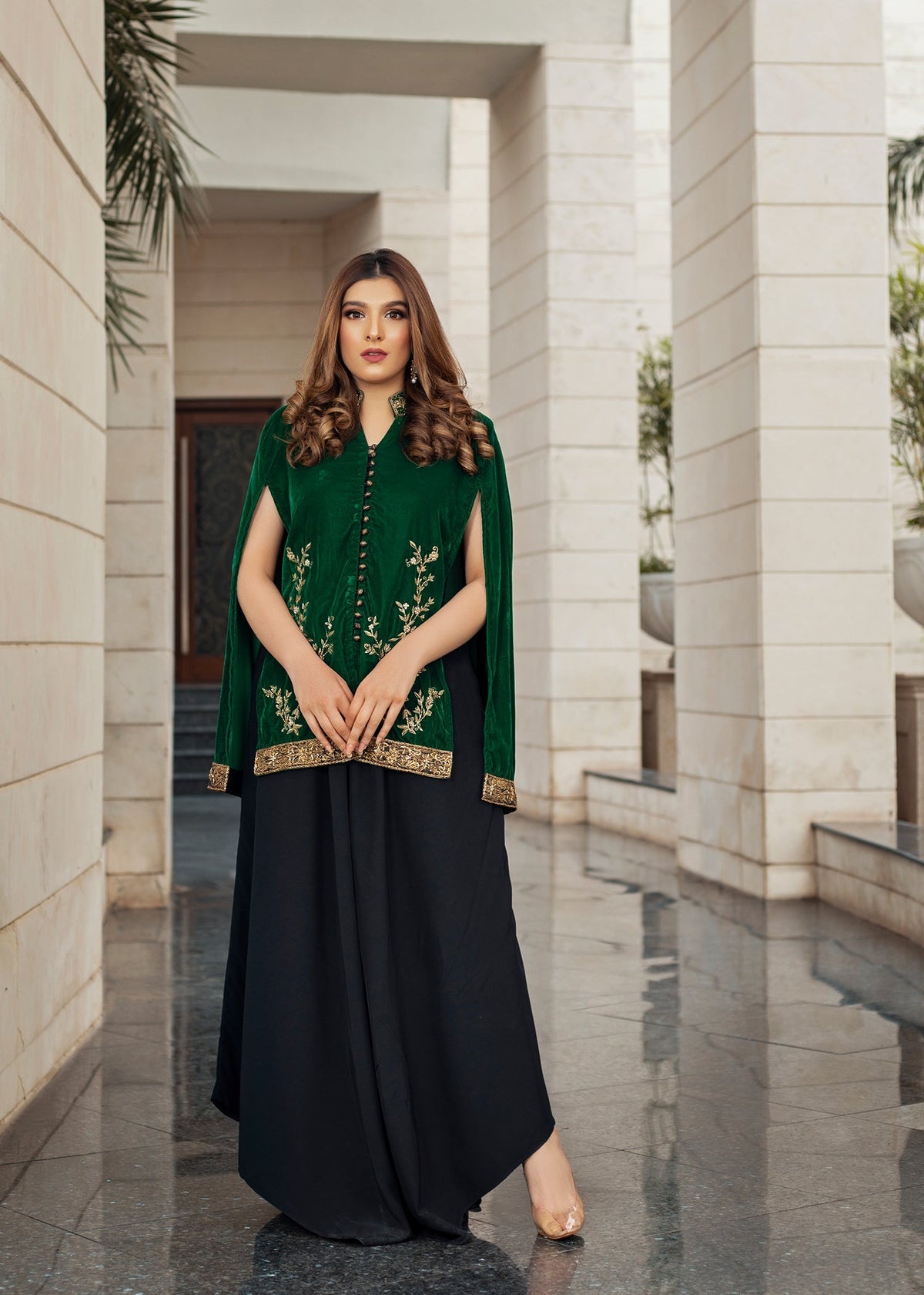 Purple Haze | Velvet Formals |  Zamurd by Purple Haze - Designer Dress - Type: Ladies Clothes - Available at Libayah - 100% Original