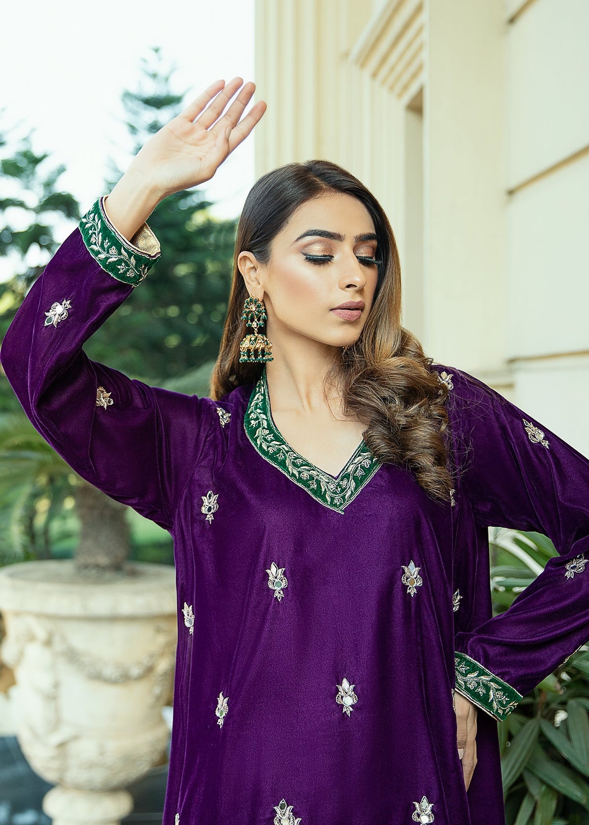 Purple Haze | Velvet Formals |  Royal Purple Velvet by Purple Haze - Designer Dress - Type: Ladies Clothes - Available at Libayah - 100% Original