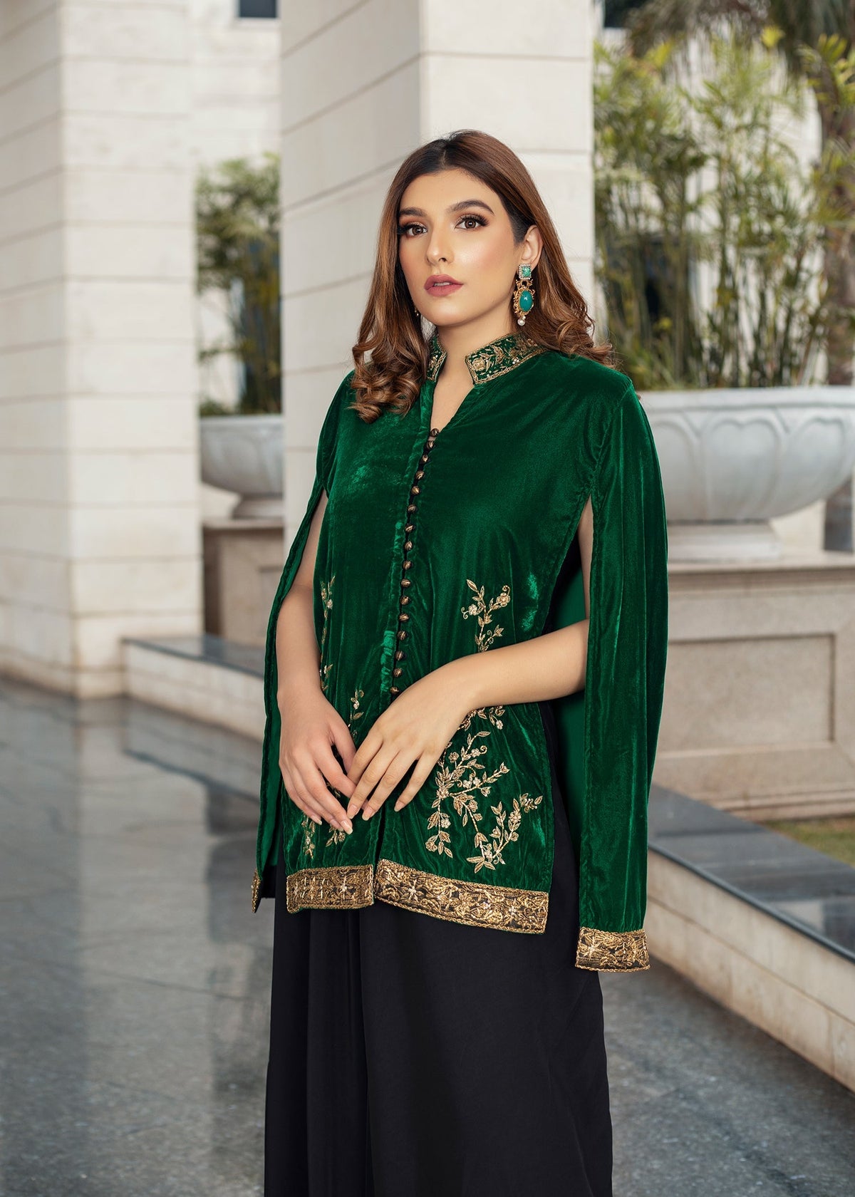 Purple Haze | Velvet Formals |  Zamurd by Purple Haze - Designer Dress - Type: Ladies Clothes - Available at Libayah - 100% Original