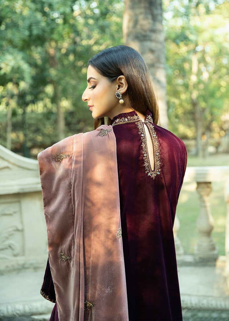 Purple Haze | Velvet Formals |   Rosewood Velvet by Purple Haze - Designer Dress - Type: Ladies Clothes - Available at Libayah - 100% Original