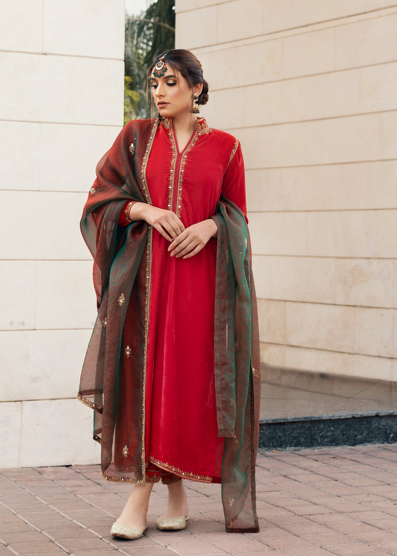 Purple Haze | Velvet Formals |  Makhmal by Purple Haze - Designer Dress - Type: Ladies Clothes - Available at Libayah - 100% Original