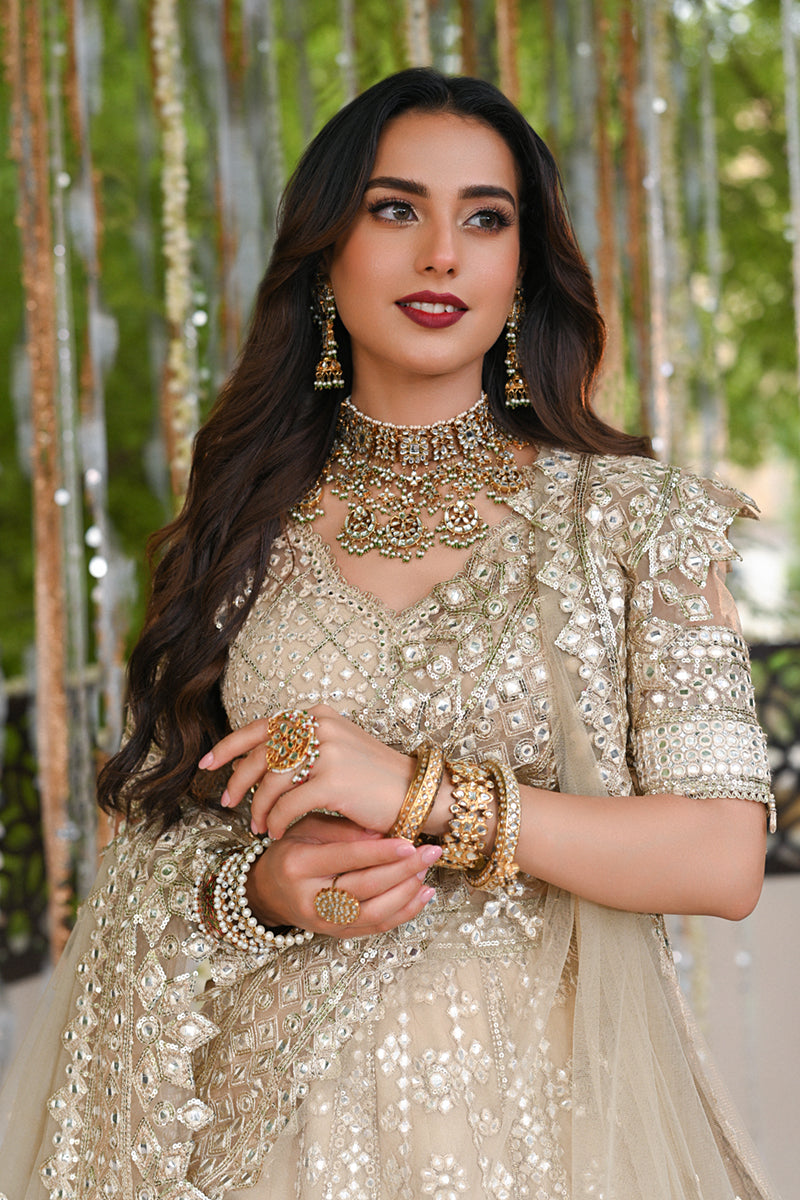 Qalamkar | Singhar Wedding Collection | RF-06 ROOP by Qalamkar - Designer Dress - Type: Bridal - Available at Libayah - 100% Original