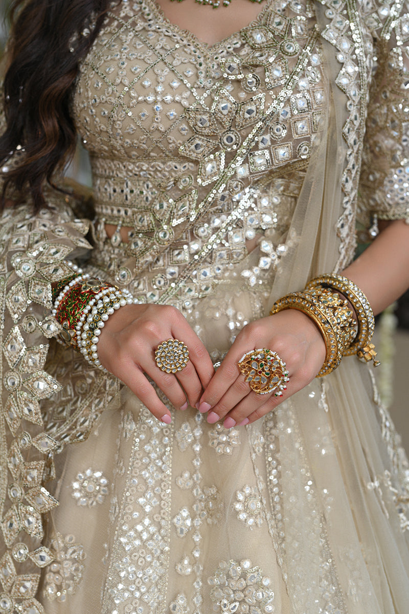 Qalamkar | Singhar Wedding Collection | RF-06 ROOP by Qalamkar - Designer Dress - Type: Bridal - Available at Libayah - 100% Original