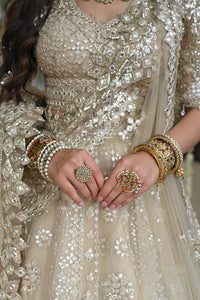 Qalamkar | Singhar Wedding Collection | RF-06 ROOP by Qalamkar - Designer Dress - Type: Bridal - Available at Libayah - 100% Original