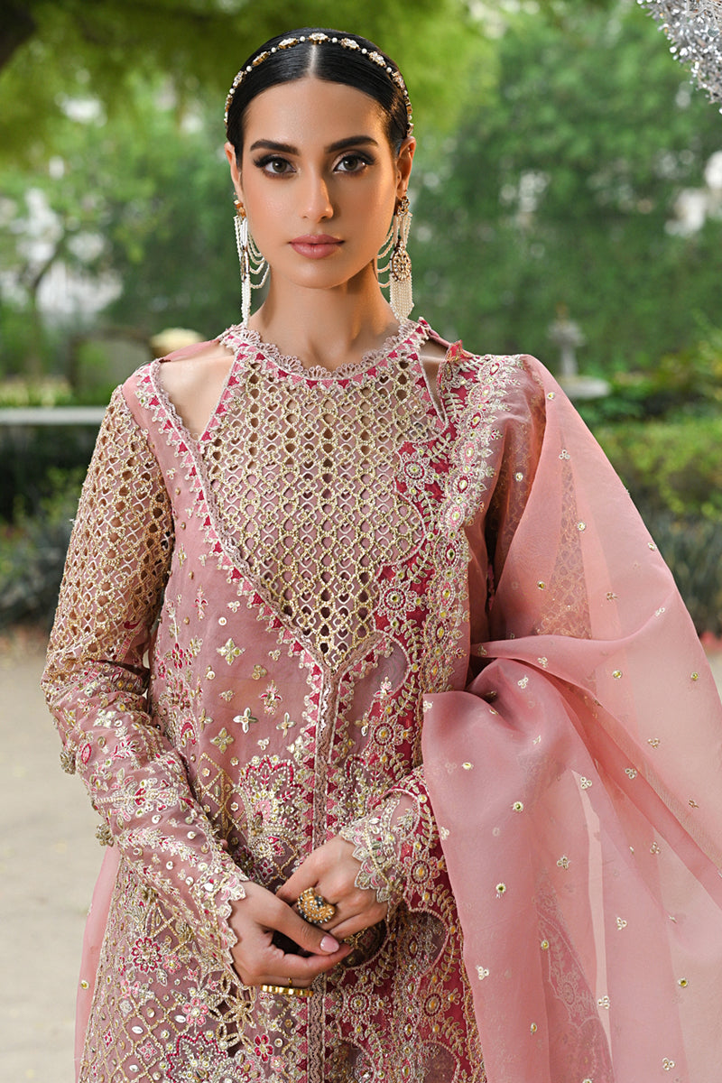 Qalamkar | Singhar Wedding Collection | RF-02 SALEHA by Qalamkar - Designer Dress - Type: Bridal - Available at Libayah - 100% Original
