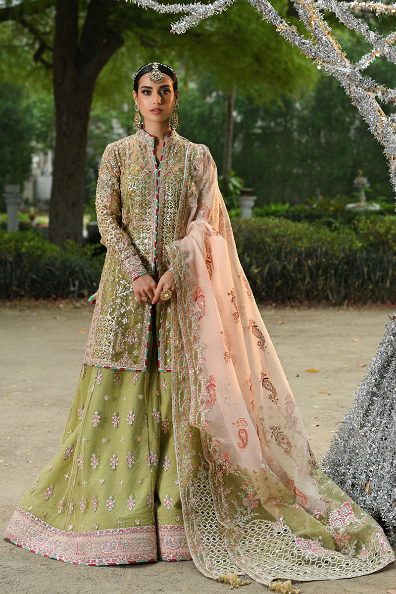Qalamkar | Singhar Wedding Collection | RF-07 HALENA by Qalamkar - Designer Dress - Type: Bridal - Available at Libayah - 100% Original