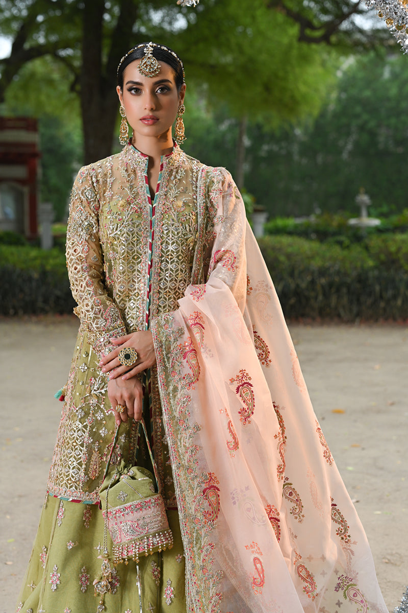 Qalamkar | Singhar Wedding Collection | RF-07 HALENA by Qalamkar - Designer Dress - Type: Bridal - Available at Libayah - 100% Original