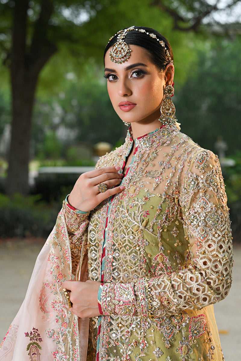 Qalamkar | Singhar Wedding Collection | RF-07 HALENA by Qalamkar - Designer Dress - Type: Bridal - Available at Libayah - 100% Original