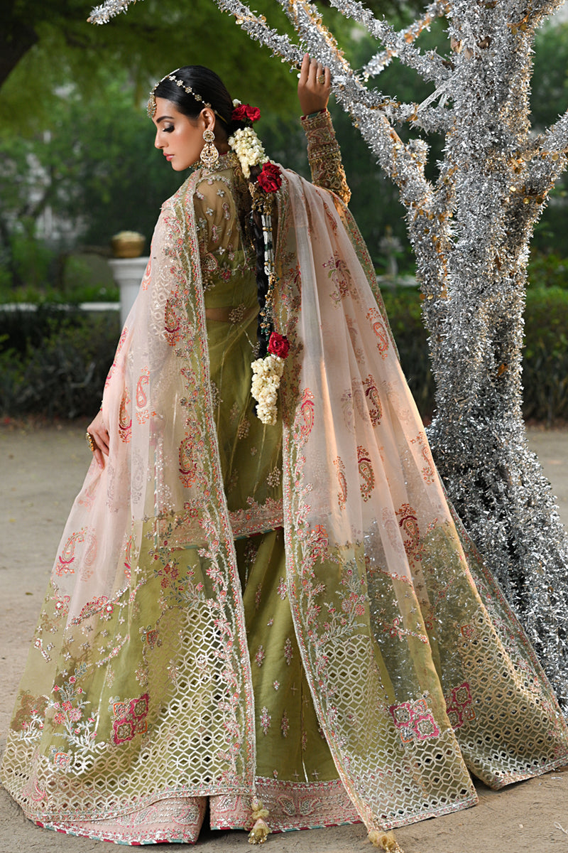 Qalamkar | Singhar Wedding Collection | RF-07 HALENA by Qalamkar - Designer Dress - Type: Bridal - Available at Libayah - 100% Original