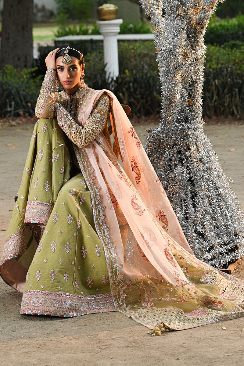 Qalamkar | Singhar Wedding Collection | RF-07 HALENA by Qalamkar - Designer Dress - Type: Bridal - Available at Libayah - 100% Original