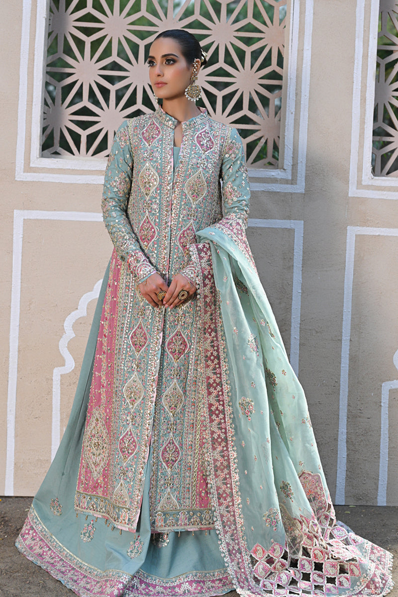 Qalamkar | Singhar Wedding Collection | RF-05 NEVA by Qalamkar - Designer Dress - Type: Bridal - Available at Libayah - 100% Original
