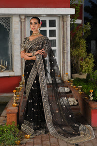 Qalamkar | Singhar Wedding Collection | RF-08 MINHA by Qalamkar - Designer Dress - Type: Bridal - Available at Libayah - 100% Original