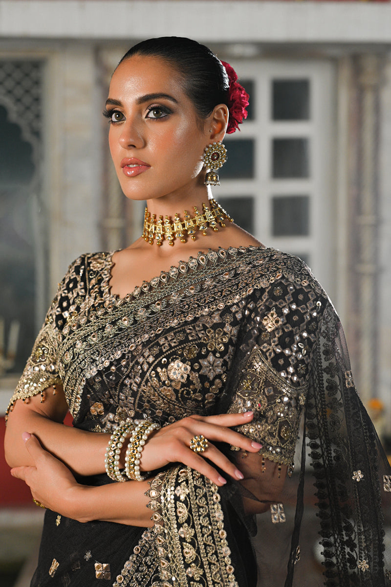Qalamkar | Singhar Wedding Collection | RF-08 MINHA by Qalamkar - Designer Dress - Type: Bridal - Available at Libayah - 100% Original