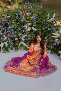 Qalamkar | Luxe Silk |  UA-03 ALMA by Qalamkar - Designer Dress - Type: Ladies Clothes - Available at Libayah - 100% Original