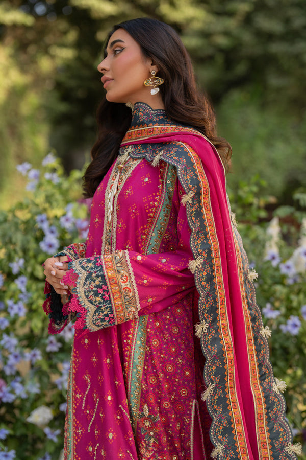 Qalamkar | Luxe Silk |  UA-01 ELIA by Qalamkar - Designer Dress - Type: Ladies Clothes - Available at Libayah - 100% Original