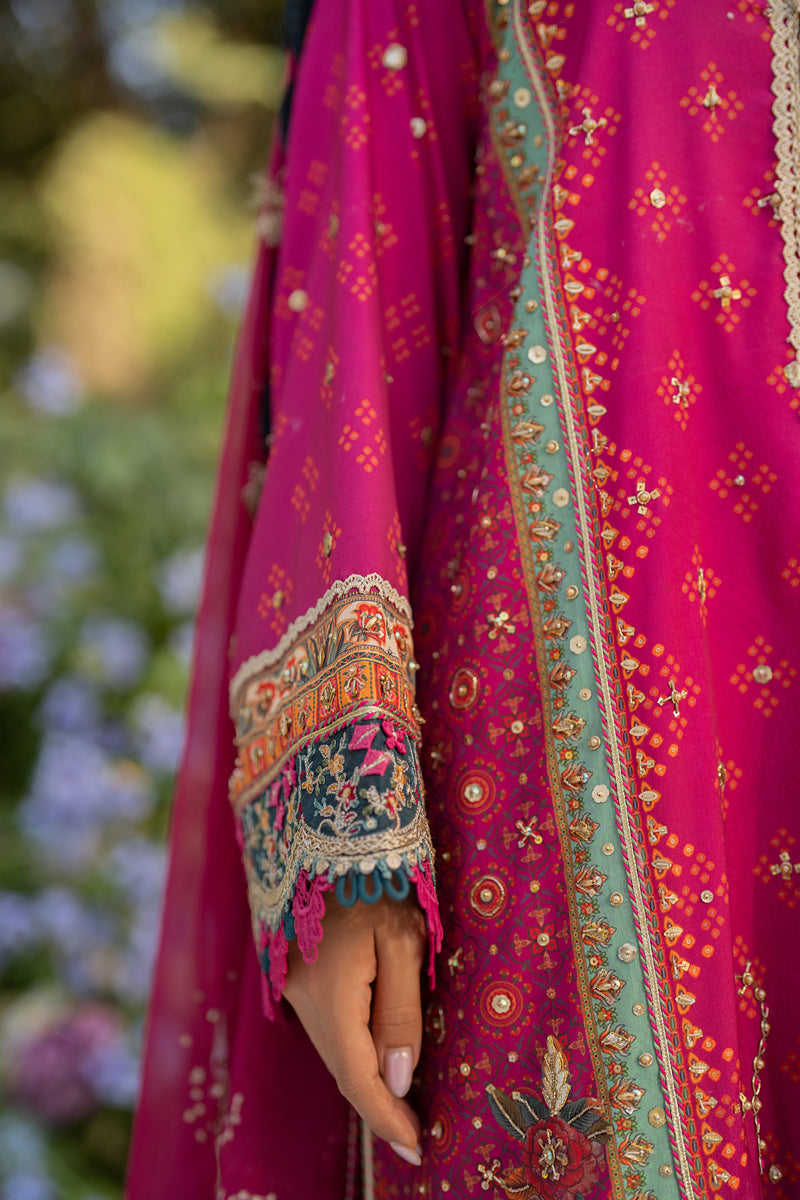 Qalamkar | Luxe Silk |  UA-01 ELIA by Qalamkar - Designer Dress - Type: Ladies Clothes - Available at Libayah - 100% Original