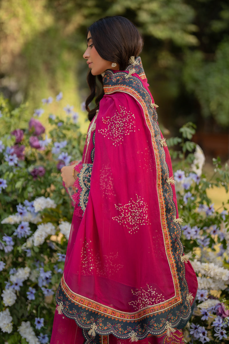 Qalamkar | Luxe Silk |  UA-01 ELIA by Qalamkar - Designer Dress - Type: Ladies Clothes - Available at Libayah - 100% Original