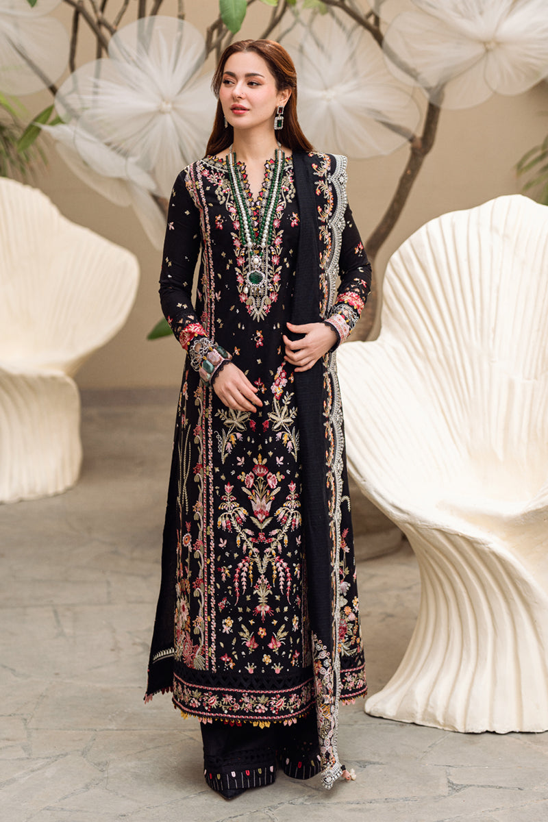 Qalamkar | Sahil Luxury Lawn | FK-15 HANNAH by Qalamkar - Designer Dress - Type: Ladies Clothes - Available at Libayah - 100% Original
