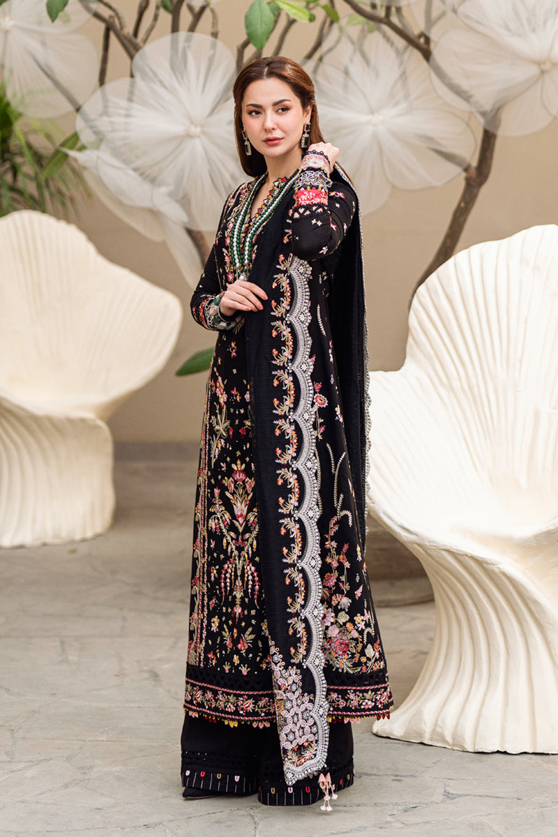Qalamkar | Sahil Luxury Lawn | FK-15 HANNAH by Qalamkar - Designer Dress - Type: Ladies Clothes - Available at Libayah - 100% Original