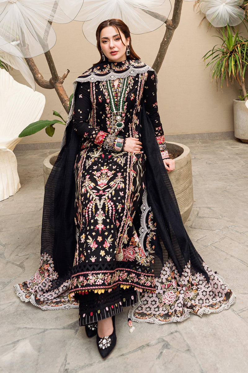 Qalamkar | Sahil Luxury Lawn | FK-15 HANNAH by Qalamkar - Designer Dress - Type: Ladies Clothes - Available at Libayah - 100% Original