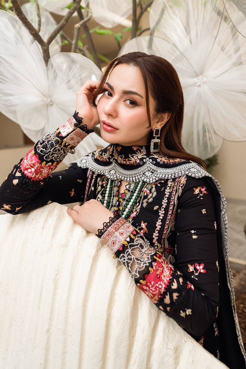 Qalamkar | Sahil Luxury Lawn | FK-15 HANNAH by Qalamkar - Designer Dress - Type: Ladies Clothes - Available at Libayah - 100% Original
