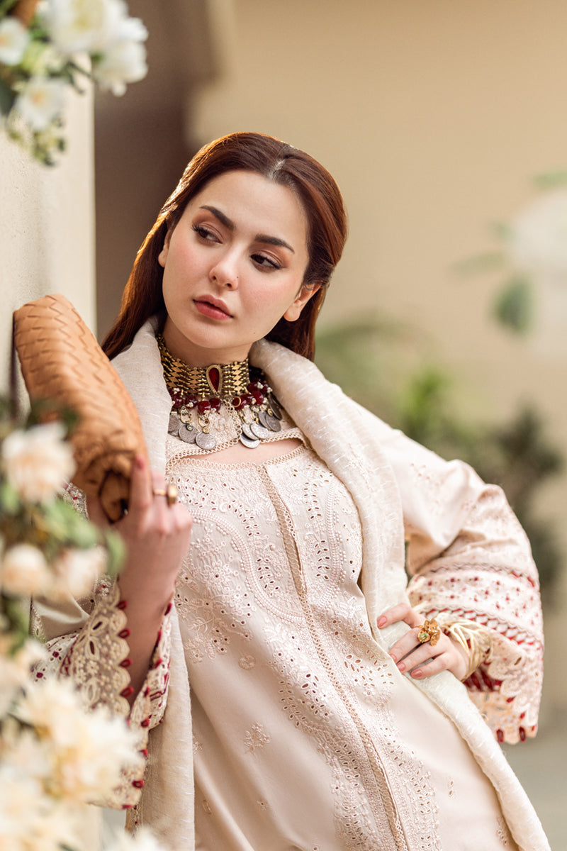 Qalamkar | Sahil Luxury Lawn | FK-16 ANAYA by Qalamkar - Designer Dress - Type: Ladies Clothes - Available at Libayah - 100% Original