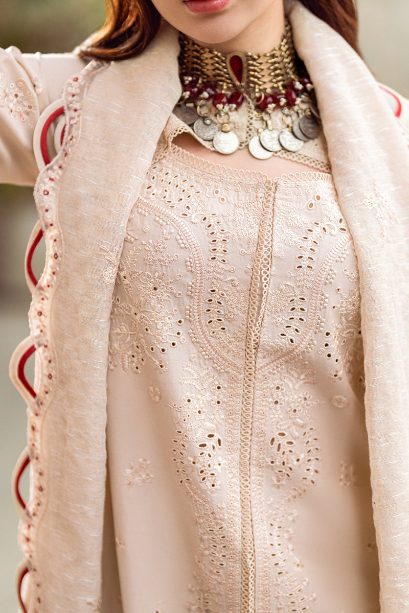 Qalamkar | Sahil Luxury Lawn | FK-16 ANAYA by Qalamkar - Designer Dress - Type: Ladies Clothes - Available at Libayah - 100% Original