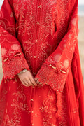 Qalamkar | Sahil Luxury Lawn | FK-07 BELLA by Qalamkar - Designer Dress - Type: Ladies Clothes - Available at Libayah - 100% Original