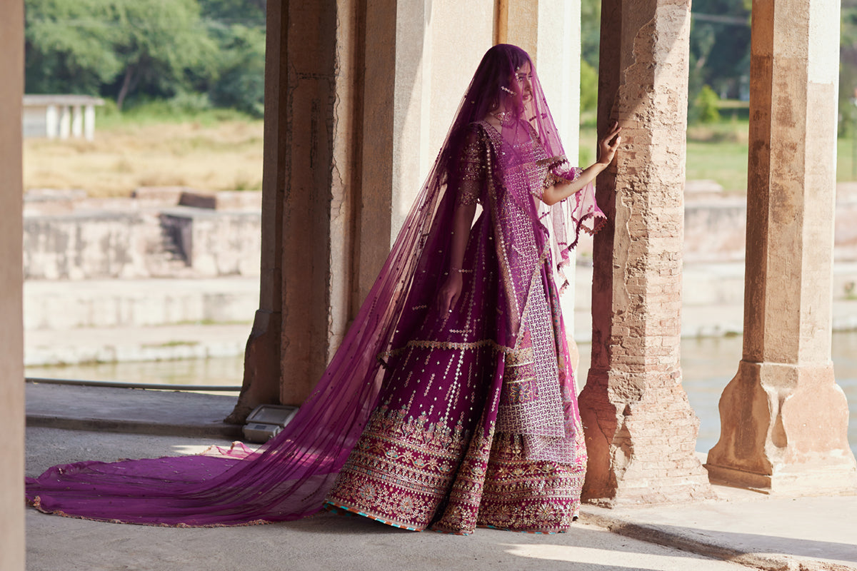 Qalamkar | Shadmani Luxury Formals |  Alya SH-04 by Qalamkar - Designer Dress - Type: Ladies Clothes - Available at Libayah - 100% Original