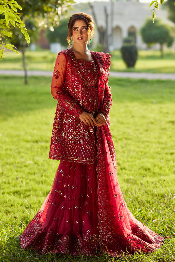 Qalamkar | Shadmani Luxury Formals |  Nurah SH-07 by Qalamkar - Designer Dress - Type: Ladies Clothes - Available at Libayah - 100% Original