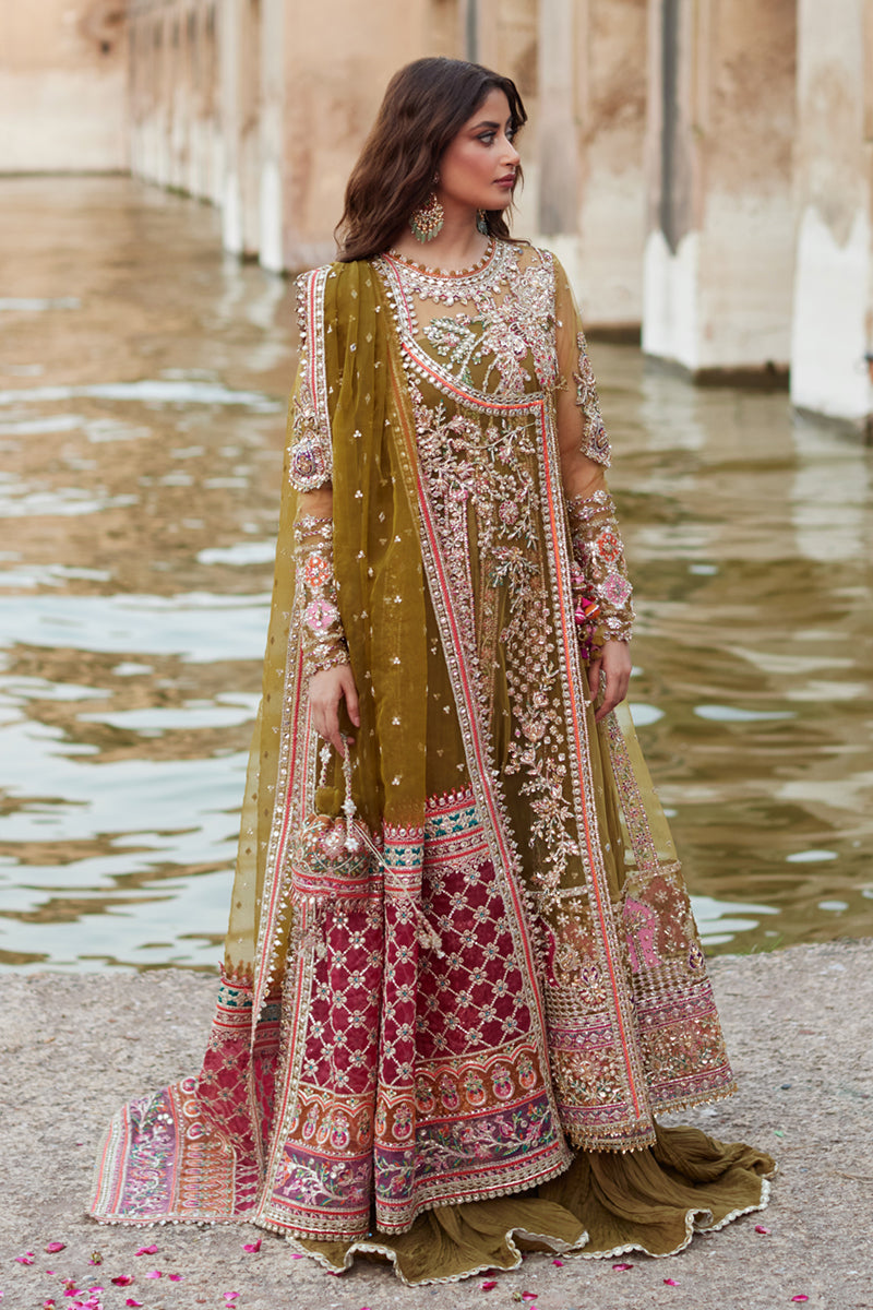 Qalamkar | Shadmani Luxury Formals | Rameesha SH-01 by Qalamkar - Designer Dress - Type: Ladies Clothes - Available at Libayah - 100% Original