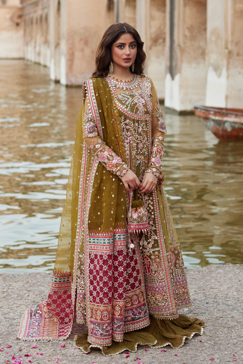 Qalamkar | Shadmani Luxury Formals | Rameesha SH-01 by Qalamkar - Designer Dress - Type: Ladies Clothes - Available at Libayah - 100% Original