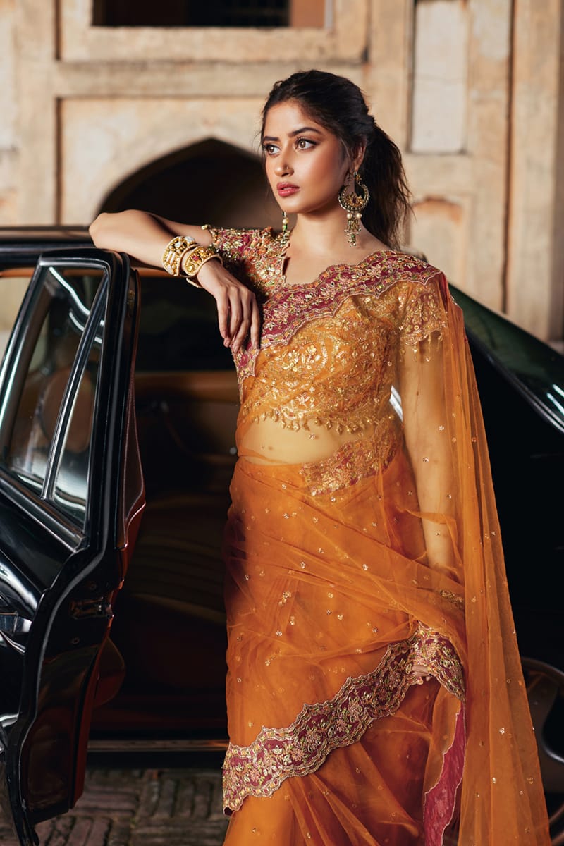 Qalamkar | Shadmani Luxury Formals |  Raniya SH-02 by Qalamkar - Designer Dress - Type: Ladies Clothes - Available at Libayah - 100% Original