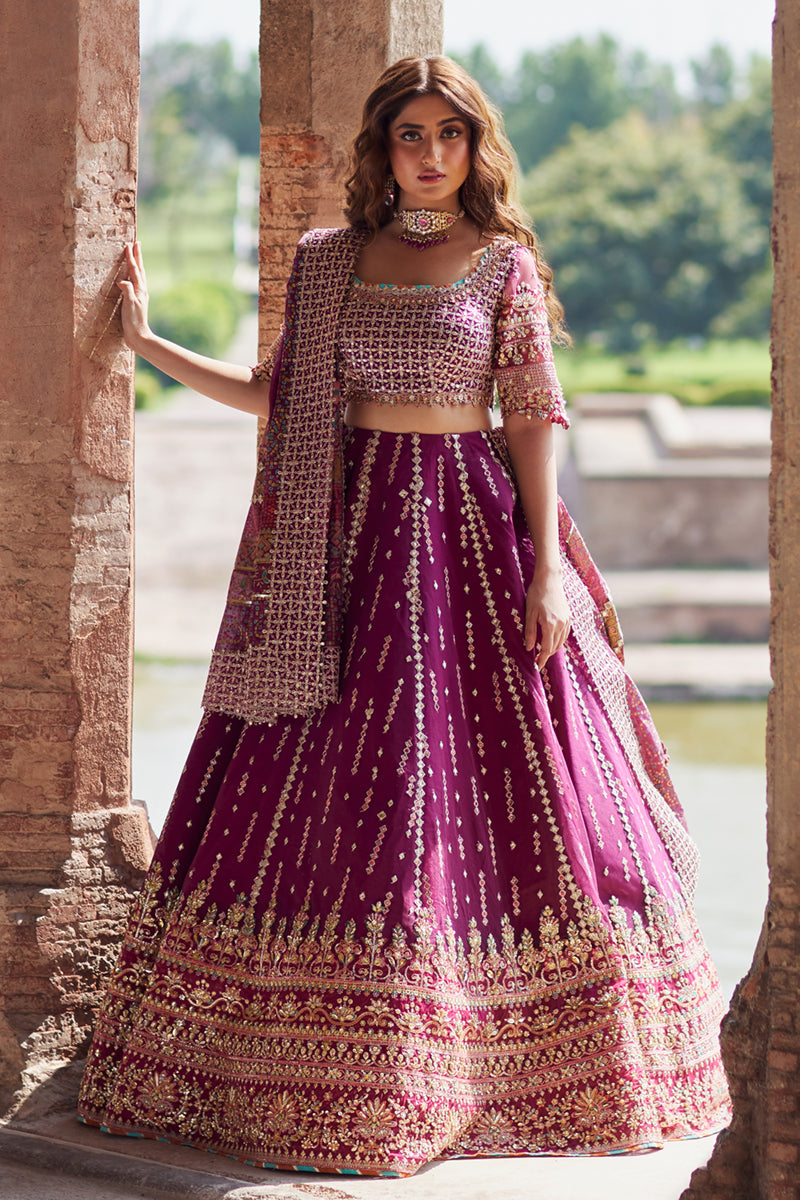 Qalamkar | Shadmani Luxury Formals |  Alya SH-04 by Qalamkar - Designer Dress - Type: Ladies Clothes - Available at Libayah - 100% Original