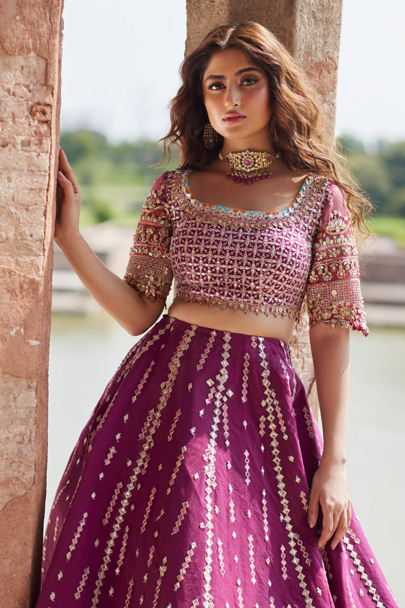 Qalamkar | Shadmani Luxury Formals |  Alya SH-04 by Qalamkar - Designer Dress - Type: Ladies Clothes - Available at Libayah - 100% Original