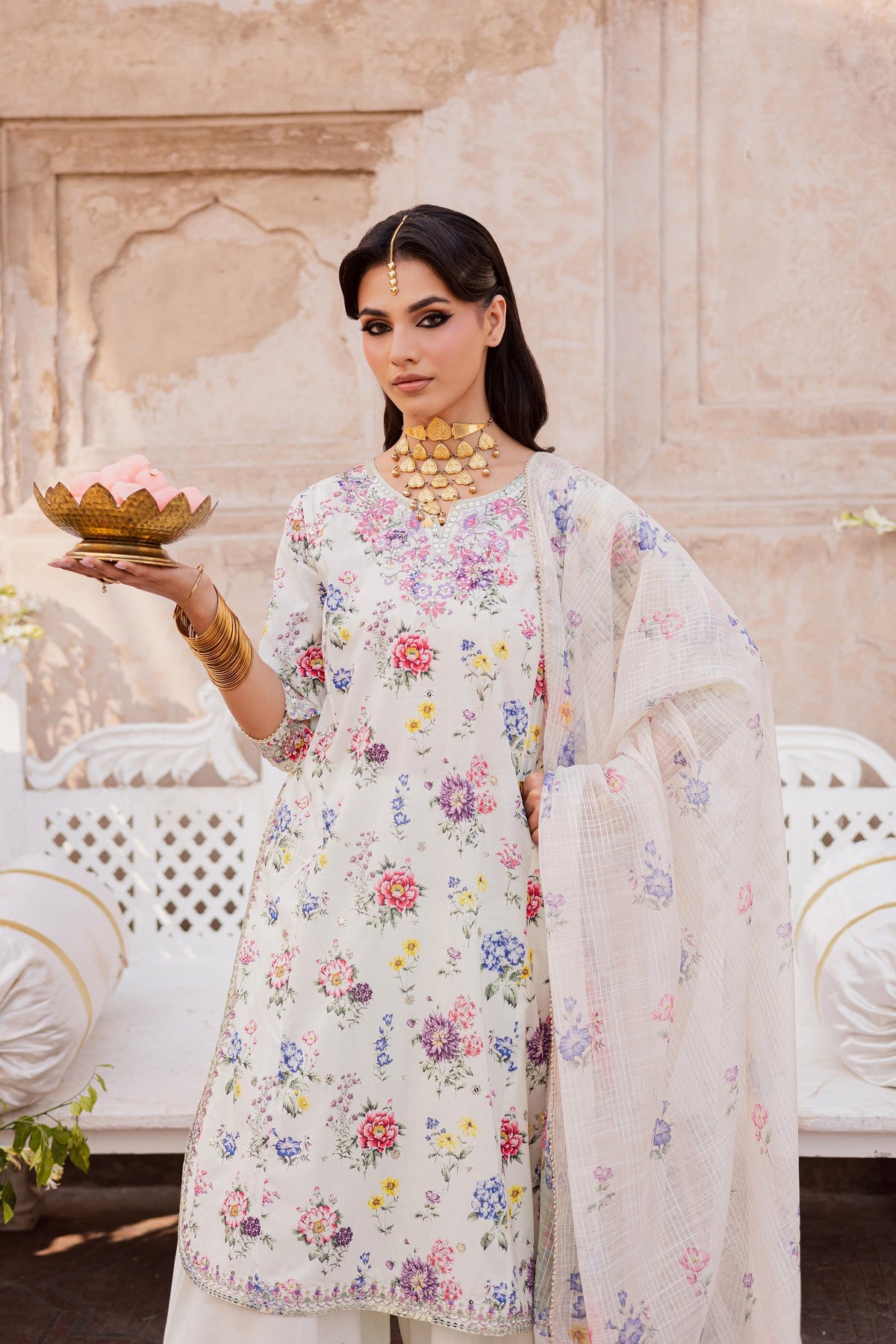 Batik | Festive Eid 26 | Qissa by Batik - Designer Dress  - Type : Ladies Clothes - Available at Libayah - 100% Original 