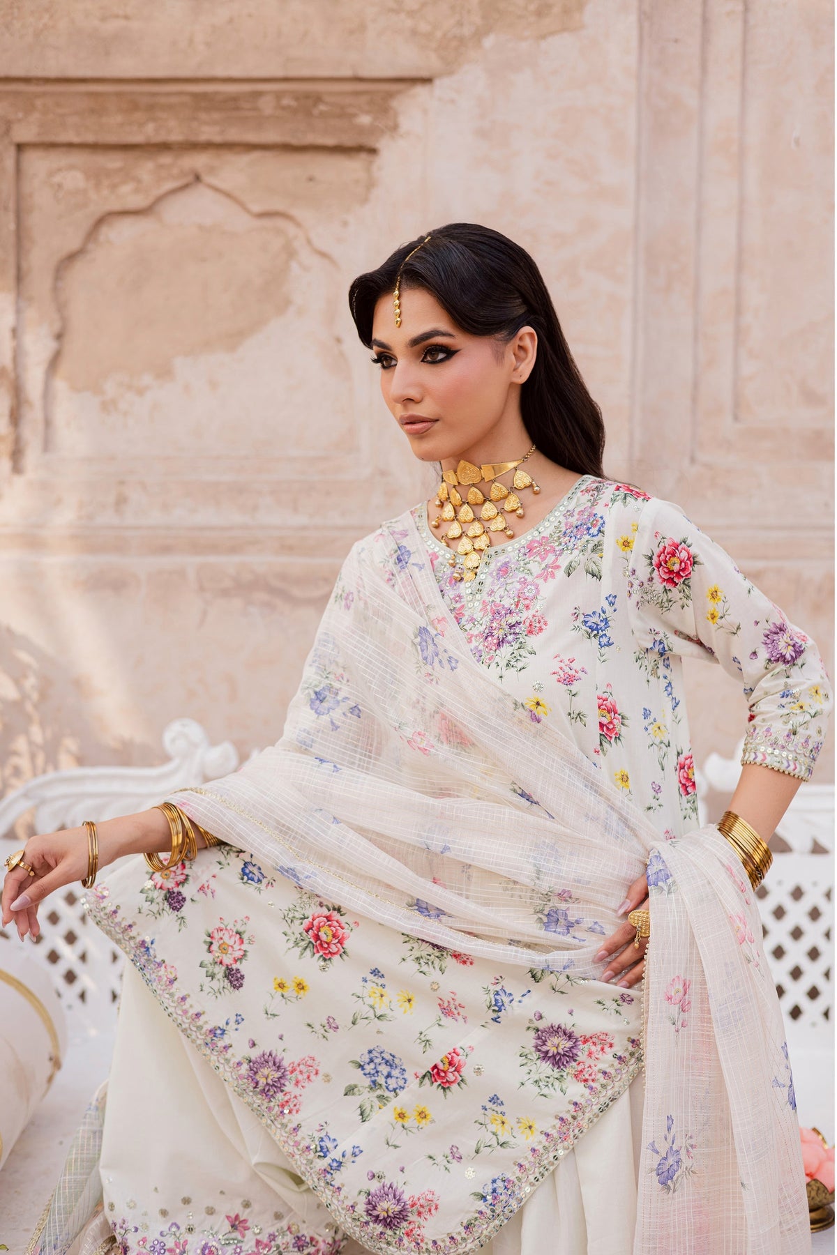 Batik | Festive Eid 26 | Qissa by Batik - Designer Dress  - Type : Ladies Clothes - Available at Libayah - 100% Original 