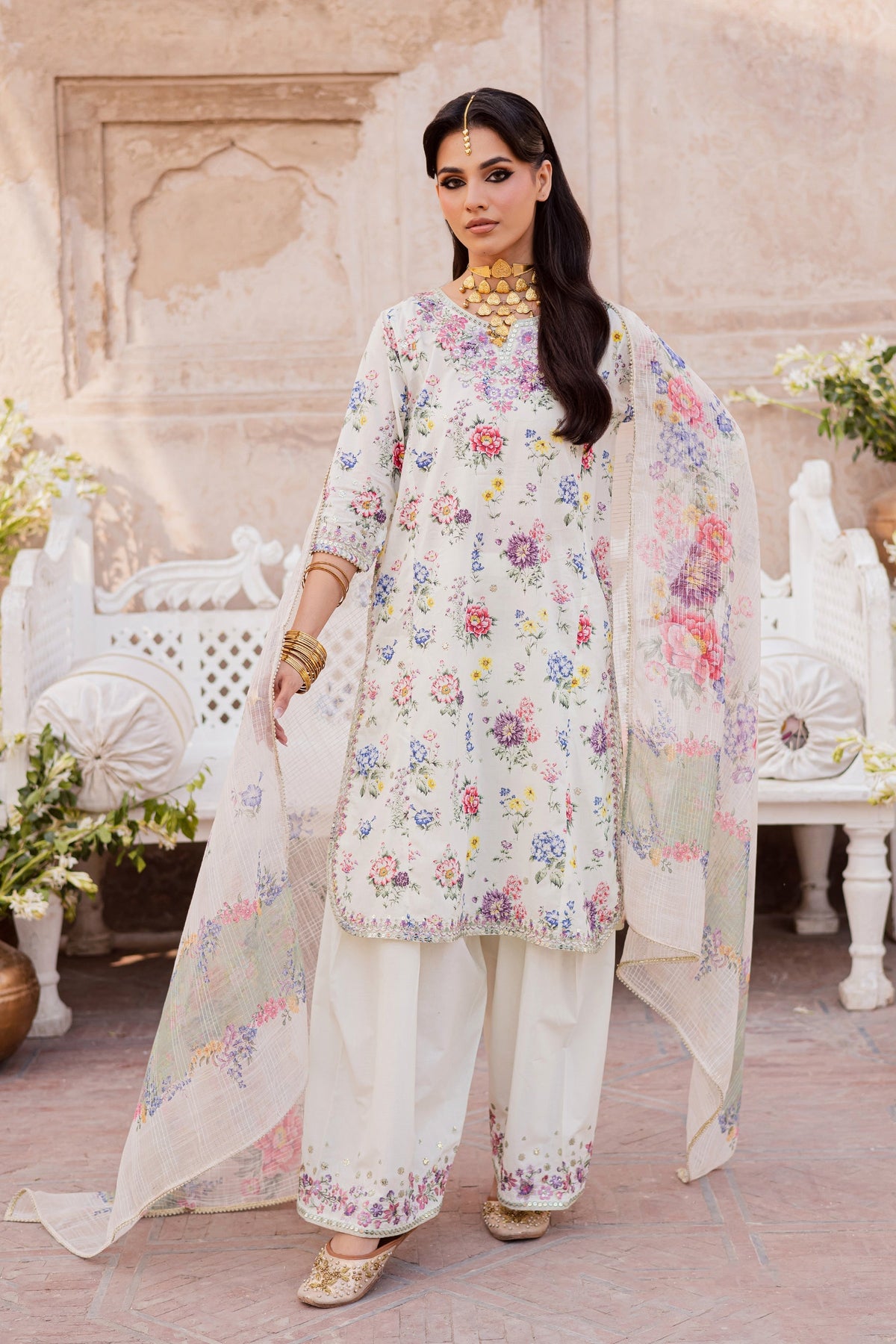 Batik | Festive Eid 26 | Qissa by Batik - Designer Dress  - Type : Ladies Clothes - Available at Libayah - 100% Original 