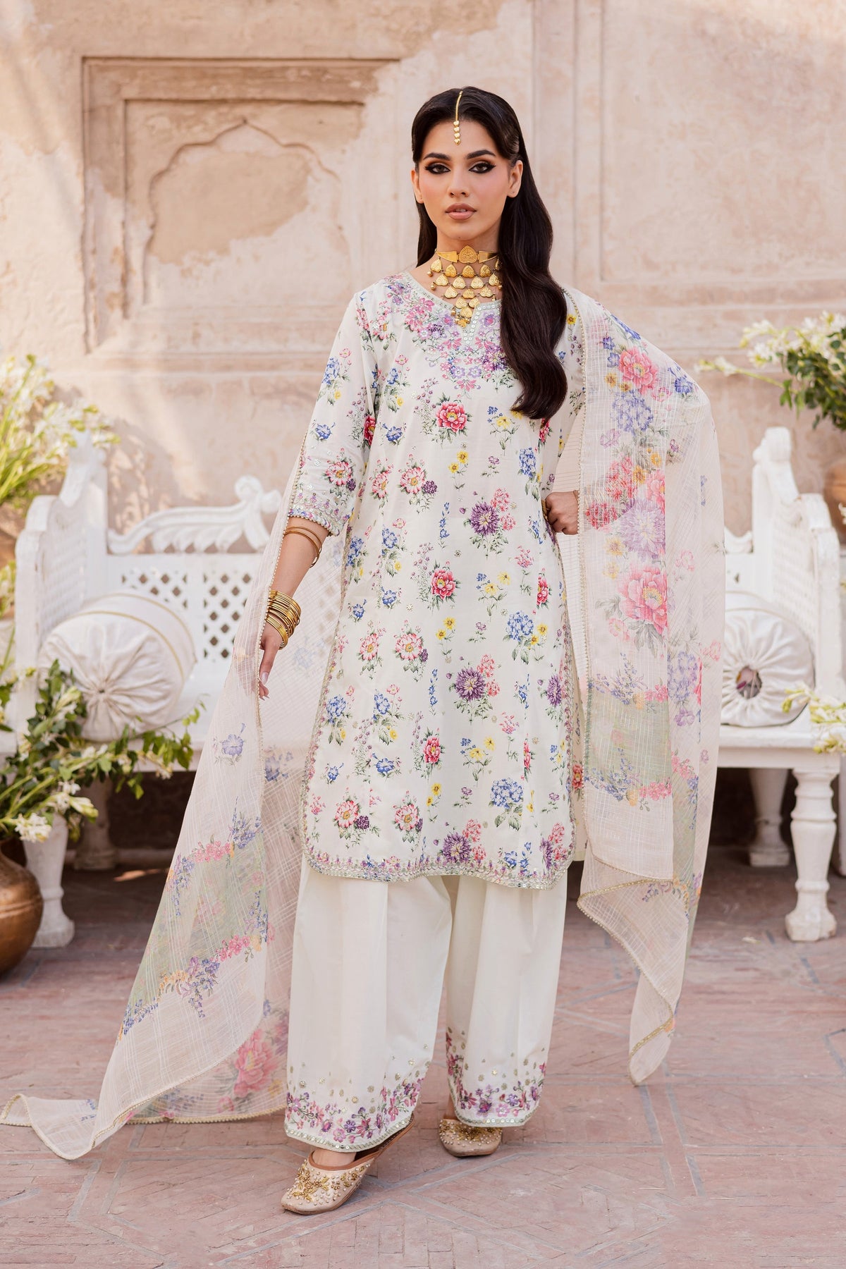Batik | Festive Eid 26 | Qissa by Batik - Designer Dress  - Type : Ladies Clothes - Available at Libayah - 100% Original 