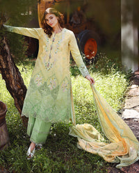 Mushq | Solace Ombre Chikankari | Quiet Bloom - by Libayah - Registered Vendor of : Mushq - 100% Original Designer Dress