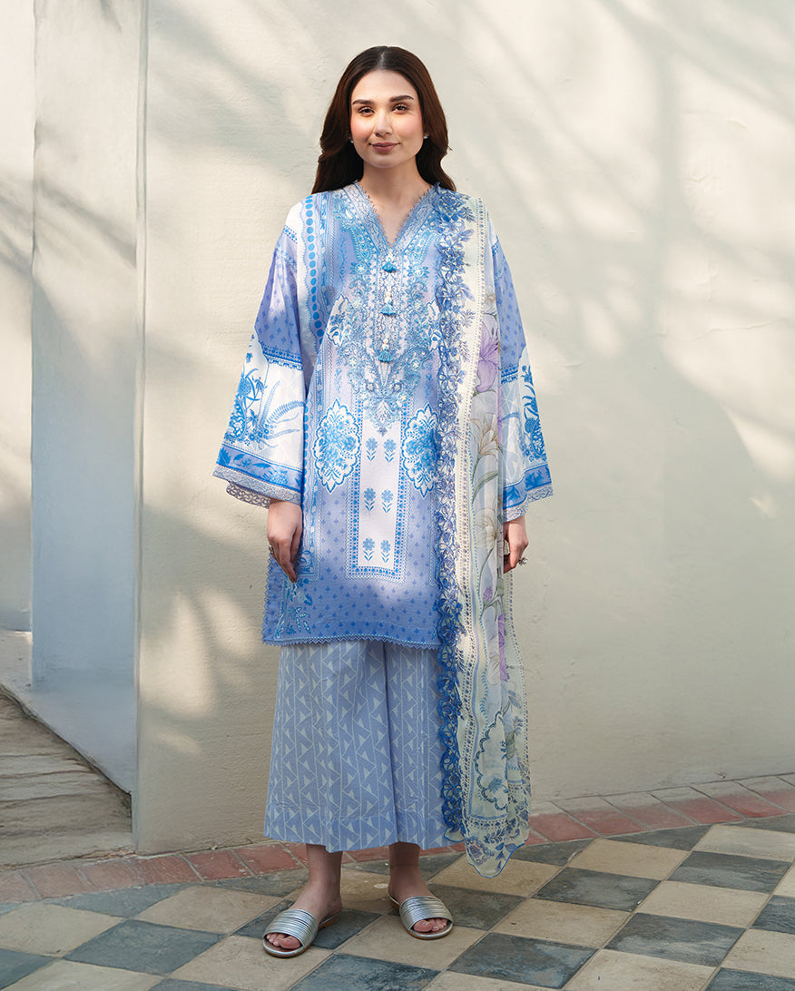 Roheenaz | Whispered Florals | Quiet Meadow - Designer Dress - Type : Ladies Clothes - Available at Libayah - 100% Original