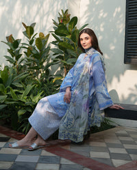 Roheenaz | Whispered Florals | Quiet Meadow - Designer Dress - Type : Ladies Clothes - Available at Libayah - 100% Original
