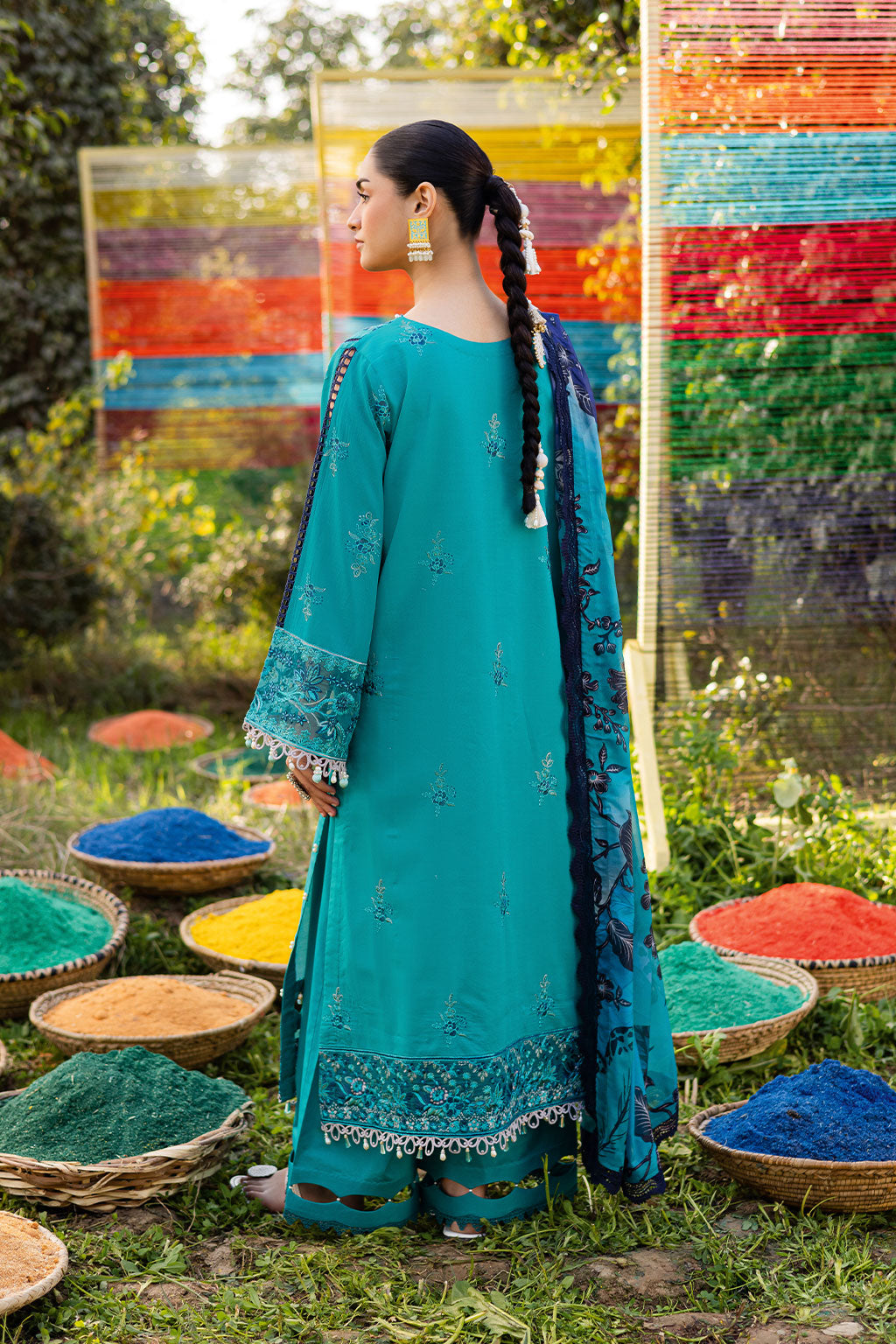Ramsha | Riwayat Lawn Collection | Y-1201 by Ramsha - Designer Dress - Type: Ladies Clothes - Available at Libayah - 100% Original